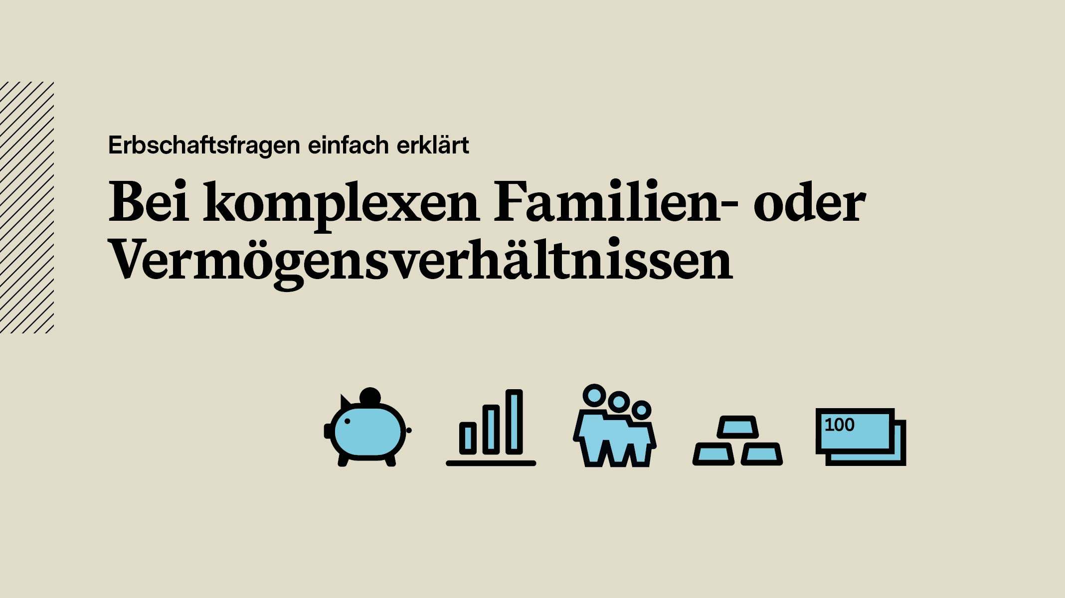 Infografik zu Familien- oder Vermögesverhältnissen