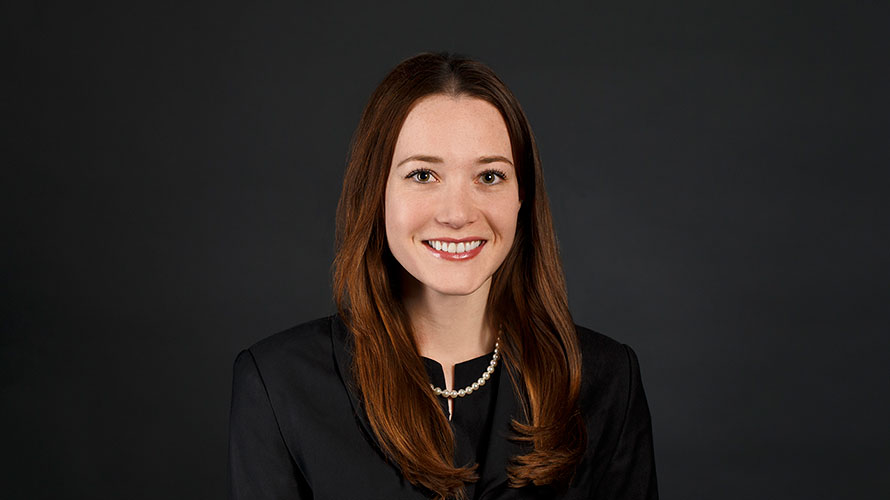 Portrait shot of Michaela Antonia Huber, Economist at Vontobel