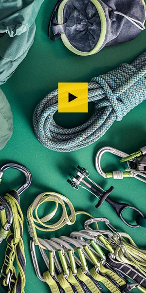 Green transformation requires thoughtful investment, illustrated by large numbers of mountaineering equipment from carabiners to ropes
